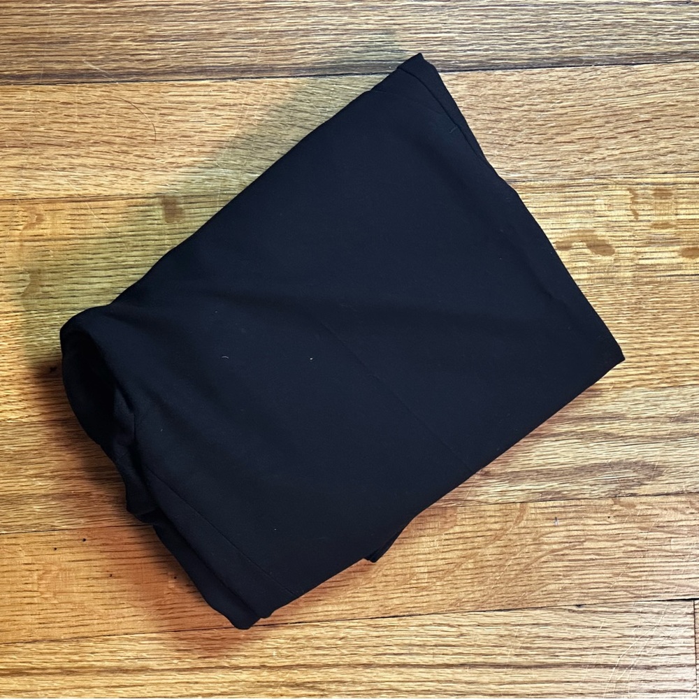 Ann Taylor Devin Fit Dress Fit Womens size 0 Black Office Business Casual